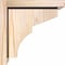 Ekena Millwork Monterey Smooth Corbel w/Backplate, Douglas Fir, 7 1/2"W x 10"D x 10"H COR08X10X10MON01SDF - alternate 3